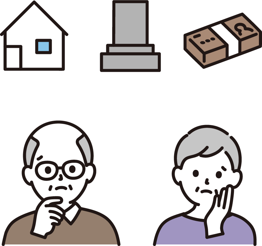 老後を心配するご夫婦